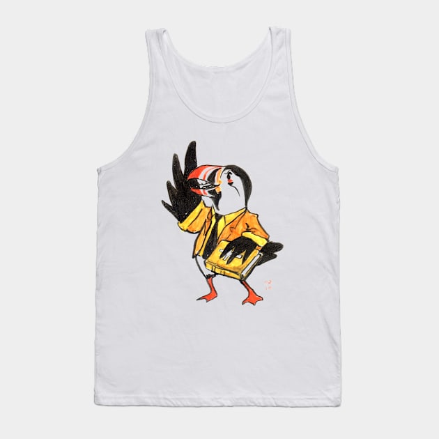 Puffin Evangelist Tank Top by CoolCharacters